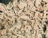 挽肉・豆腐・ネギの赤味噌ベース麻婆豆腐作り方1写真