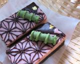 鬼滅クッキング◆2色の麻の葉ブラウニー作り方16写真