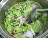 白菜とベーコンのスープ煮作り方6写真