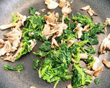 簡単★ほうれん草と舞茸のたまご焼き作り方3写真