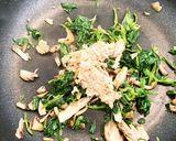 簡単★ほうれん草と舞茸のたまご焼き作り方4写真