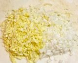 白菜でハンバーグ作り方1写真