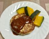 白菜でハンバーグ作り方10写真