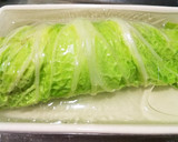 犬ご飯　ささみチーズの白菜巻き作り方4写真