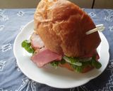 塩バターフランスで、BLCCサンドイッチ作り方5写真