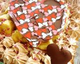 ほんのりチョコバナナケーキ作り方12写真