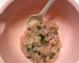 胸肉のつくね作り方1写真