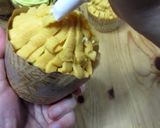 鬼滅クッキング◆善逸モチーフモンブラン作り方3写真
