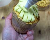 鬼滅クッキング◆善逸モチーフモンブラン作り方4写真