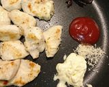 キクラゲと鶏むね肉のケチャップマヨ炒め作り方4写真