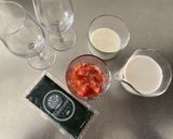 生スピルリナ「タベルモ」といちごの甘酒作り方1写真