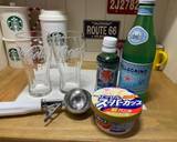 お家で簡単メロンクリームソーダ作り方1写真