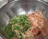 簡単！水菜の梅肉和え作り方3写真