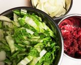白菜で焼きそば作り方2写真