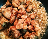黒胡椒が旨い！お肉だけの黒酢の酢豚作り方6写真
