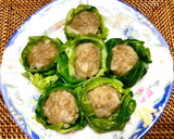 冷凍焼売の春キャベツ巻き仕上げ作り方5写真