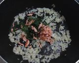 簡単ランチ　ポン酢で鮭しそチャーハン作り方4写真