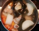 骨無しテビチ汁作り方5写真