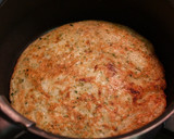 レトルトで簡単☆和風きのこと青のりのお好み焼き作り方2写真