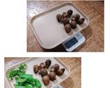 里芋とスナップえんどう味噌バター炒め作り方1写真