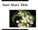 里芋とスナップえんどう味噌バター炒め作り方5写真