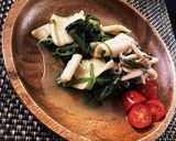 ご飯が進む！ガリバタ☆イカほうれん草炒め作り方6写真