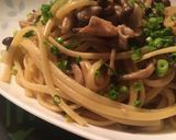 木の子と豚の和風パスタ作り方7写真