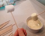 子どもと一緒にパンダのロリポップ☆*°作り方3写真