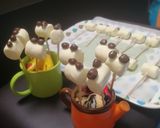 子どもと一緒にパンダのロリポップ☆*°作り方7写真