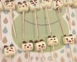 子どもと一緒にパンダのロリポップ☆*°作り方8写真