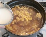 コーンと卵の中華スープ☆玉米湯作り方4写真