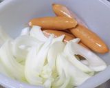 お餅のナポリタン作り方2写真