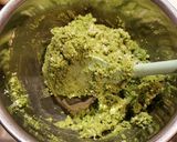 混ぜて焼くだけ！栗と抹茶のおからケーキ作り方4写真