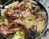 鯖缶とたっぷり野菜の和風スープ作り方4写真
