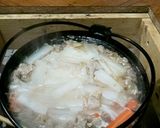 この時期最適 豚キムチ汁作り方1写真