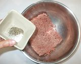 基本のハンバーグ♪簡単パン粉なし作り方4写真