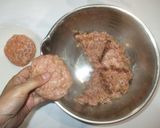 基本のハンバーグ♪簡単パン粉なし作り方7写真