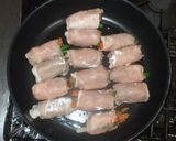 豚肉の肉巻き♪簡単いんげん牛蒡人参作り方8写真