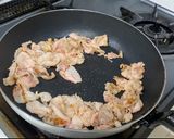 味付け簡単☆豚ばら肉とキャベツの味噌炒め作り方3写真