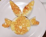 パンケーキで簡単☆ポケモンのヒバニー作り方3写真