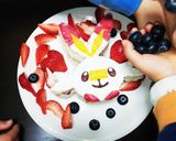 パンケーキで簡単☆ポケモンのヒバニー作り方8写真