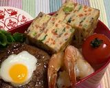 お弁当に♡鶏そぼろとたっぷり野菜の卵焼き作り方12写真