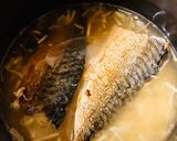 ミョウガ香る✨焼き塩サバの炊き込みご飯♪作り方5写真