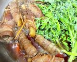 ごぼうの小さな肉巻き作り方5写真
