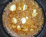 100%押し麦のハヤシにんにく麦飯作り方8写真