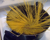 梅と味噌の和風さっぱりパスタ作り方1写真