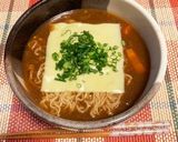 ☆サッポロ一番☆和風チーズカレーラーメン作り方4写真
