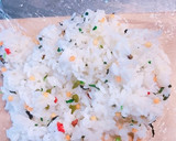 お茶漬け海苔とわかめのおにぎり作り方3写真