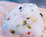お茶漬け海苔とわかめのおにぎり作り方4写真