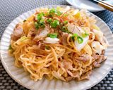 サッポロ一番アレンジ★簡単ねぎ焼きそば作り方6写真